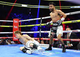 The moment Naoya Inoue was dropped by Ramon Cardenas 💥