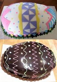 Faire Un Gateau En Forme D Oeuf De Paques Gateau Sans Oeuf Oeufs De Paques Desserts De Fete