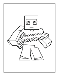 Browse minecraft sword coloring pages wallpapers, images and pictures. Free Minecraft Coloring Pages For Download Pdf Verbnow