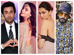 Celebs who chose their brightest red to dress casually. Ranbir Kapoor Alia Bhatt Celebrating Nye With Ranveer Singh And Deepika Padukone Bollywood Gulf News