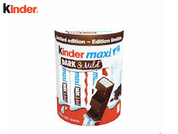 Faire Savoir Faire Marche Epicerie Kinder Maxi Se Pare De Chocolat Noir Pour Une Edition Tres Limitee