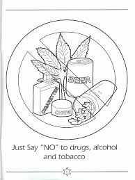 Free, printable coloring book pages, connect the dot pages and color by numbers pages for kids. Just Say No To Drugs Coloring Pages For Kids And For Adults Coloring Home