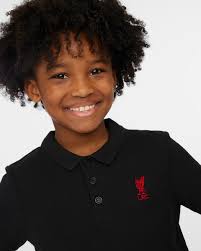 LFC Junior Short Sleeve Polo Black