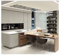 Hermosa Combinacion De Materiales Y Juego De Volumenes Cozinhas Modernas Decoracao Cozinha Cozinha Americana Apartamento