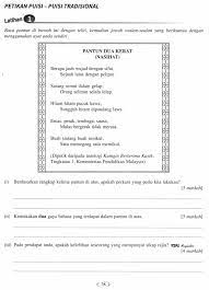 Kumpulan contoh pantun jenaka, pantun nasehat, teka teki, agama, pendidikan, cinta, romantis, persahabatan, perpisahan, ulang tahun, anak dll. F1 Puisi Traditional Pantun Dua Kerat Nasihat