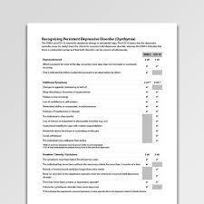 Depressed mood or irritable most of the day, nearly every day, as indicated by either subjective report (e.g., feels sad or empty) or observation made by others (e.g., appears tearful). Recognizing Persistent Depressive Disorder Dysthymia Psychology Tools