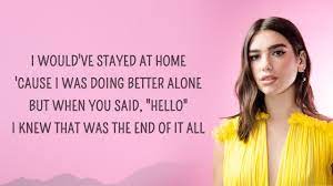Let us know in the comments below! Dua Lipa Break My Heart Lyrics Youtube