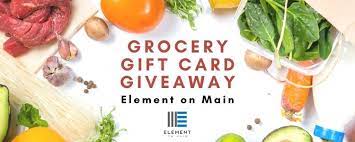 Alexsl/e+/getty images check the gift card displays at grocery stores and drug stores for bulk packs of cards. Ended Grocery Gift Card Giveaway Element On Main Apartments