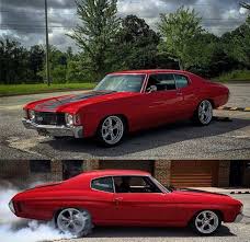 1970 Chevelle Ss Red And Black Pin On Muscle Cars