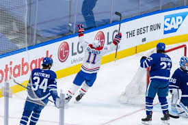 Rondelle de collectionneur de souvenirs de la ronde 3 des séries éliminatoires de la coupe stanley 2021 de la lnh. 2021 Stanley Cup Playoffs Canadiens Pull Off Massive Series Comeback While Leafs Head To Offseason Full Of Questions The Athletic