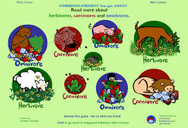 Animal Diet Game Educational Game Animals Are Called Consumers This Is Because They Cannot Make Their Ow Carnivores Herbivores Omnivores Herbivores Omnivore