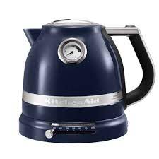 Keep warm mode keeps water or tea warm at 158 f for up to 30 minutes this low temperature setting can also be used. Kitchenaid Artisan 1 5 L Kettle Ink Blue Cookfunky
