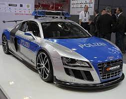 Abt Audi R8 Gtr Polizei World S Fastest Police Car Police Cars Old Police Cars Police
