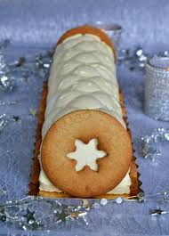 Buche De Noel Vanille Et Pommes Tatin Quand Nad Cuisine Buche De Noel Vanille Buche De Noel Buche De Noel Facile Et Rapide