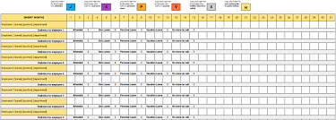 Answer simple questions to make your employee tracker. Employee Attendance Tracker Excel Templates Clockify