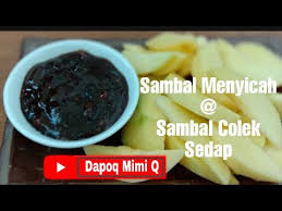 Sambal kicap yang saya kongsikan dalam video ni boleh juga dimakan bersama sup, soto dan sebagainya. Sambal Menyicah Pelam Manggo Cara Buat Sambal Cicah Pelam Cara Buat Sambal Colek Youtube
