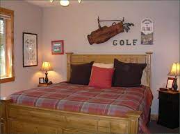 Golf Room Mens Bedroom Lodge Homes