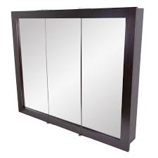 Winston Porter Searle Surface Mount Framed 3 Door Medicine Cabinet With 2 Shelves Reviews Wayfair