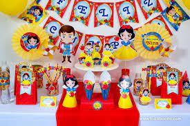 Hermosas Decoraciones De Blanca Nieves Para Imprimir Y Decorar Tu Fiesta Todo Bonito