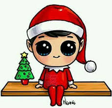 Mere Noel Coloriage Kawaii Dessins Mignons Dessin Kawaii