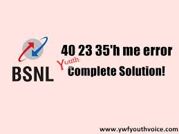If you are wondering what your puk code is, check out how . 40 23 35 H Me Error Bsnl Sim Card Error Solution