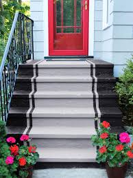 If the surface you need to paint is used a lot and people often walk on it (floors or patios), the paint you choose should be durable. How To Paint Concrete Stairs Hgtv