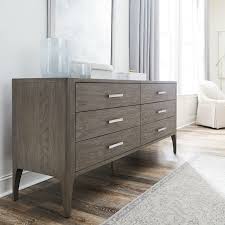 Features soft close drawers on cases. Bassett Modern Astor And Rivoli Modern Dresser With Self Closing Drawers Wayside Furniture Dressers