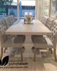 Meja Makan Mewah Ukir Pohon Alam Jepara Meja Makan Mewah Meja Makan Desain Interior Desain Ruang Makan