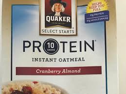 1 in sachen online sporternährung: Quaker Select Starts 10 Grams Protein Cranberry Almond Instant Oatmeal 6 2 18 Oz Packets Nutrition Facts Eat This Much