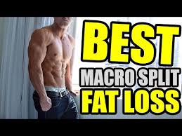 best macro split for fat loss you