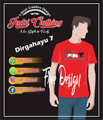 Pada desain background panggung ini aku buat dengan menggunakan dasar dari banner hut ri 2017 yang bisa kalian download disini. Indri Clothing Desain Kaos Tema Hut Ri Ke 75 Th Minat Facebook