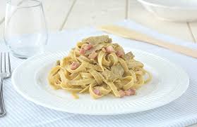 This link is to an external site that may or may not meet accessibility guidelines. Tagliatelle Alla Carbonara Di Carciofi A Modo Mio Un Pizzico Di Pepe Rosa