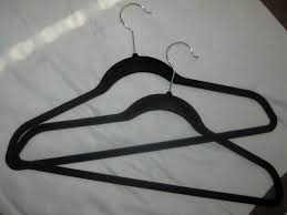 ↑ i use the ones from costco and i've never had the velvet nor colour come off. Slim Hangers Get Them Itzastar