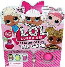 Juego de acción de lol surprise nuevo y sellado producto original. Amazon Com Spin Master L O L Surprise 7 Capas De Diversion Juego De Mesa Para Familias Y Ninos De 5 Anos En Adelante Rosa Estandar 6041601 Todo Lo Demas