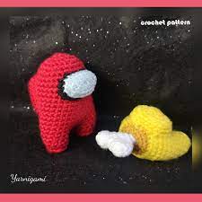 Among Us Crewmate Imposter And Corpse Crochet Patterns Pdf Files Crochet Crafts Crochet Patterns Crochet Xmas Gifts