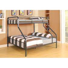 Paid $3,000.00 and will sacrifice to get rid of it. Caius Gunmetal Twin Xl Queen Bunk Bed Overstock 12033438