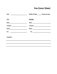 A fax cover sheet is an important part of sending a fax since it is sent before the actual fax document. 29 Free Printable Fax Cover Sheet Templates Hloom