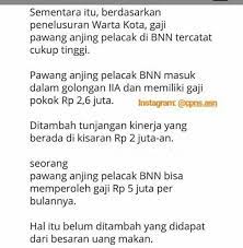 Bantuan subsidi upah ini akan cair lebih. Guru Or Id Gaji Pawang Anjing Bnn Gaji Pawang Generasi Facebook