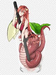 See more of ecchi anime girls on facebook. Lamia Monster Musume Makhluk Legendaris Anime Monster Musume Karakter Fiksi Nichijou Png Pngegg