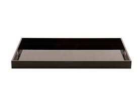 Large Black Gold White Gloss Lacquered Rectangular Ottoman Tray Coffee Table Tray Serving Tray Decorative Tray Bar Tray 71 X46cm With Images Coffee Table Tray Decorative Tray Ottoman Tray