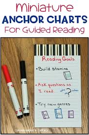 Using Miniature Anchor Charts At The Guided Reading Table