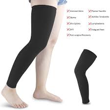 L Lweik Compression Socks Women Men Light Compression Stockings Below Knee High For Sale Online Ebay