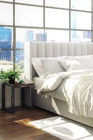 Buy Isabella Gas Lift Queen Size Bed Frame Online In Australia Brosa Modern King Bed Frame Bed Frame Queen Size Bed Frames