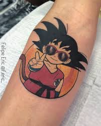 Kid Goku Kid Goku Geek Tattoo Nerdy Tattoos