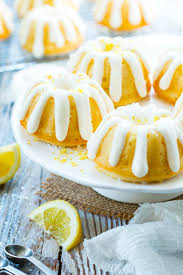 I have gone through countless blogs to find the best recipes. Mini Lemon Bundt Cakes With Cream Cheese Frosting Mini Lemon Bundt Cakes Mini Bundt Cakes Recipes Bundt Cake
