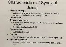 Characteristics Of Synovial Joints This Joint Is In 3 Types Unilateral Rotation Only About One Axes Biaxial Moveme Synovial Joint Joints Anatomy Joint