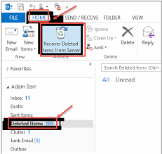 How To Recover An Item That's No Longer In Your Deleted Item Folder |  Outlook Help