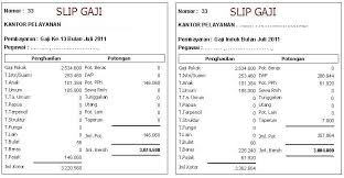 Documents similar to pay slip sample. Contoh Slip Gaji Fif Contoh Surat