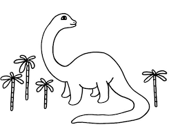 Dinosaurio Dibujo Para Colorear