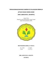 Merupakan sebuah laporan yang tertulis dan dibuat berdasarkan hasil pikiran, penelitian atau pengamatan seseorang dalam masalah tertentu. Karya Ilmiah Remaja Shefalitayal